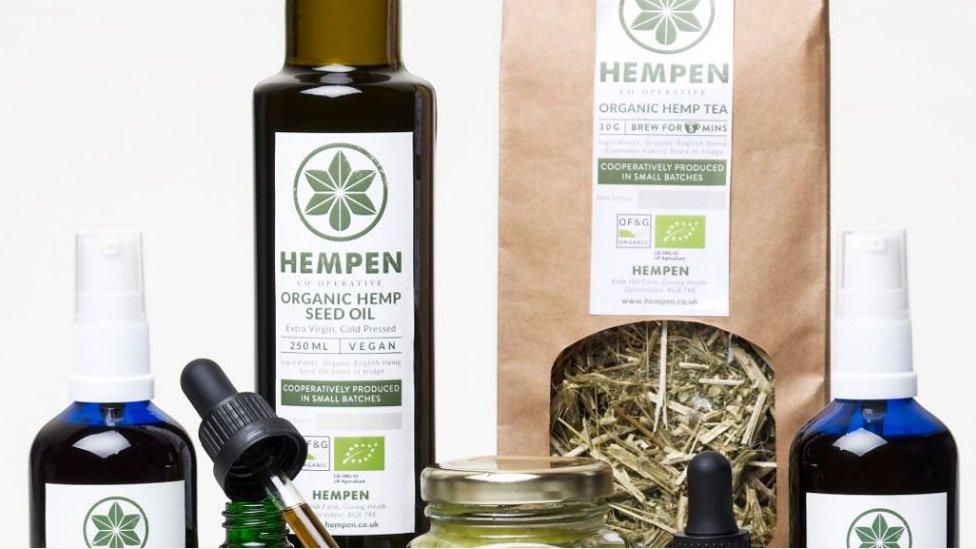 The company sells a number of hemp related products