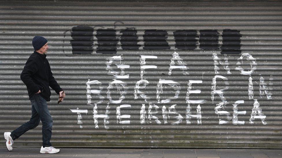 Loyalist graffitti