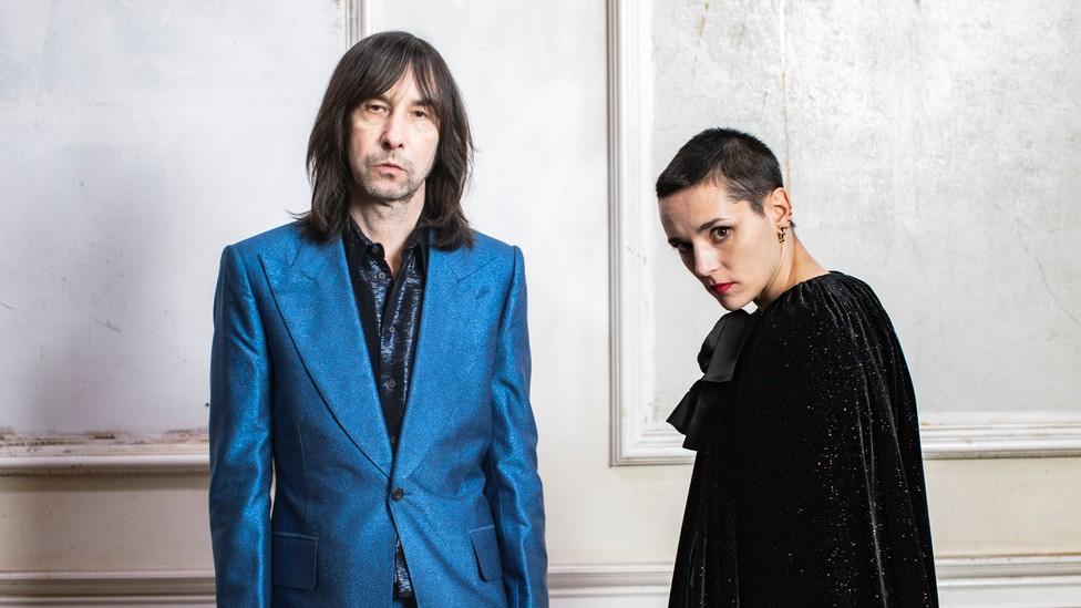 Bobby Gillespie and Jehnny Beth