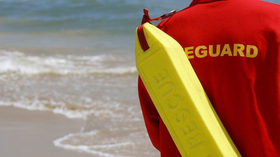 RNLI lifeguard