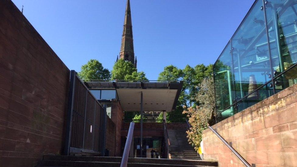 The priory visitor centre