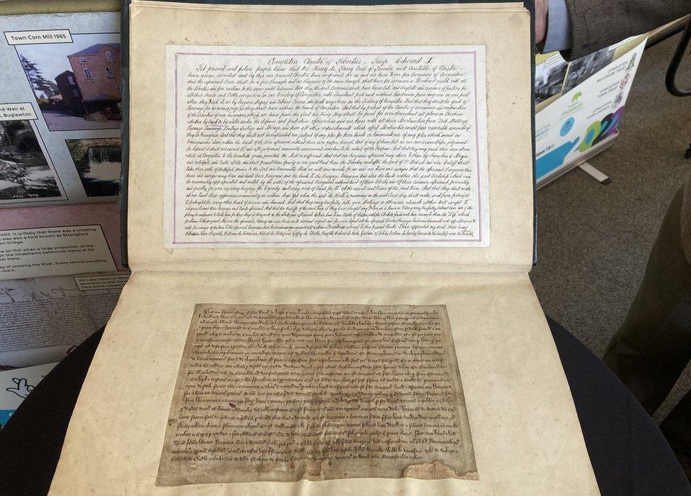 Congleton received its first town charter in 1272