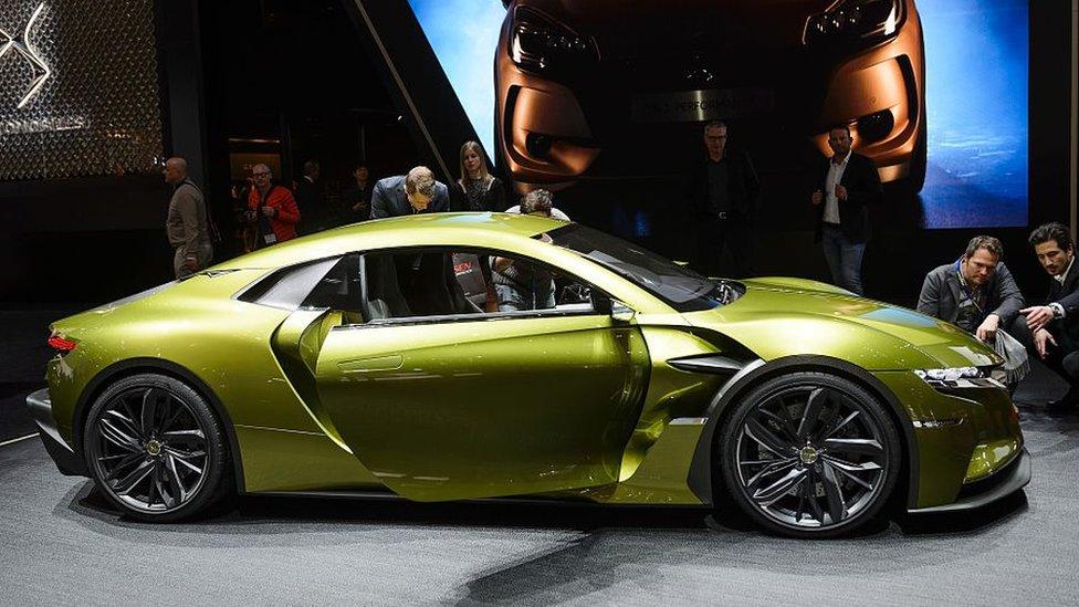 E-Tense concept car