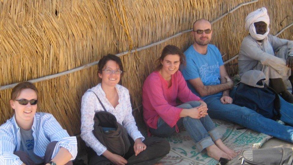 Jo Cox in Darfur