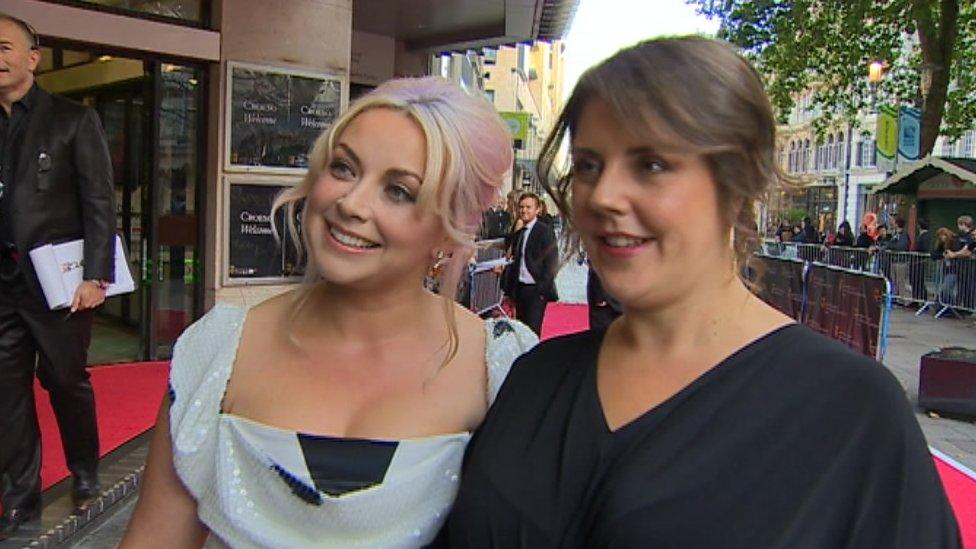 Charlotte Church attended the event with actress Carys Eleri