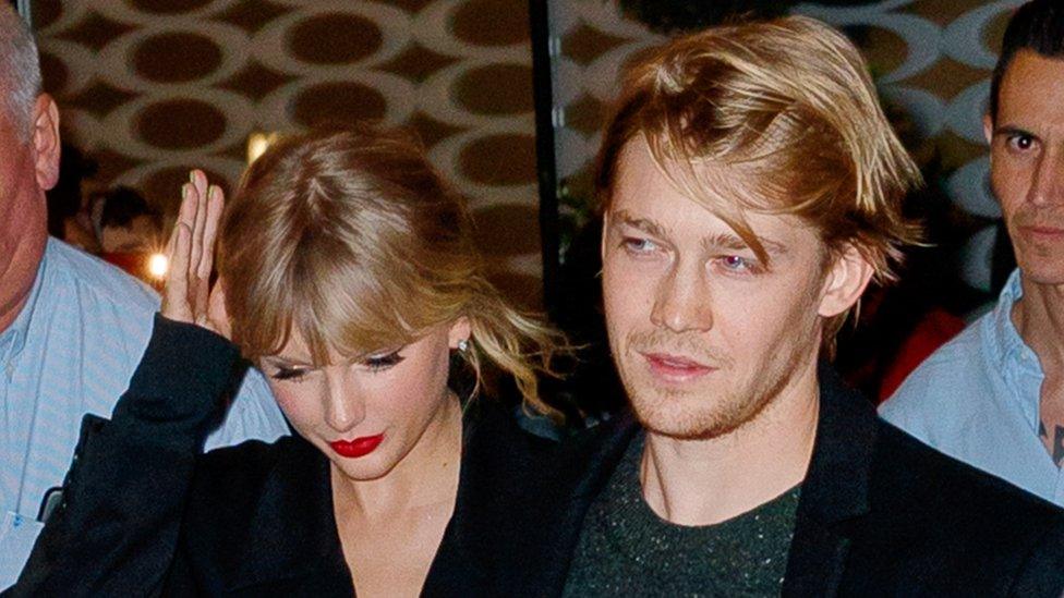 Taylor Swift and Joe Alwyn in October 2019