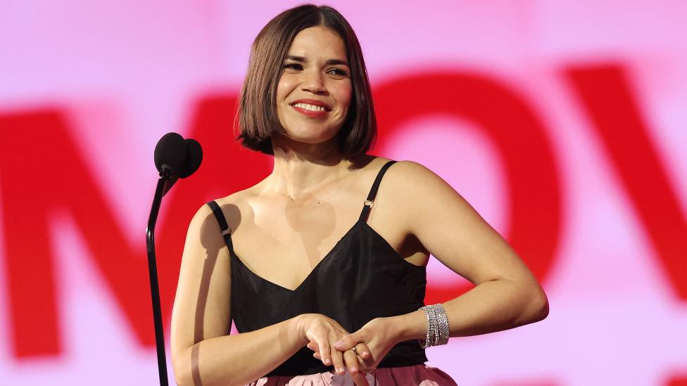 America Ferrera at the People's Choice Awards on Sunday 19 February in California