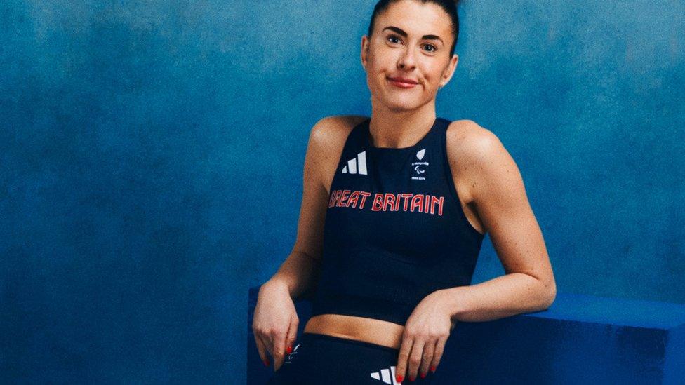 Olivia Breen during the Adidas Olympic and Paralympic kit launch.