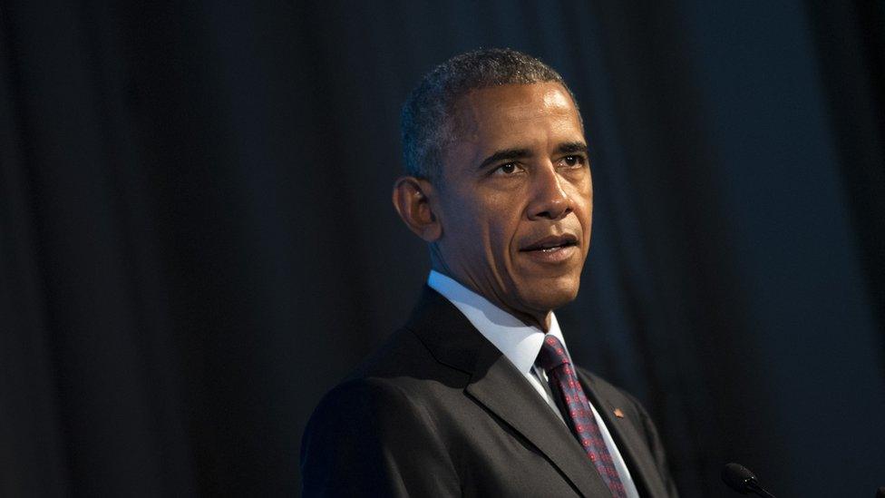 US President Barack Obama in New York City, 21 September 2016