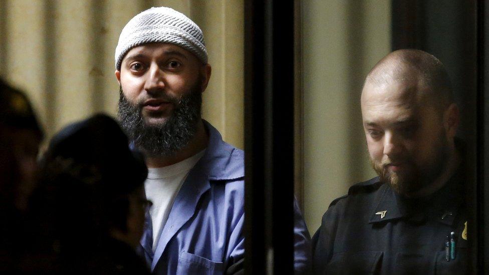 Adnan Syed in prison