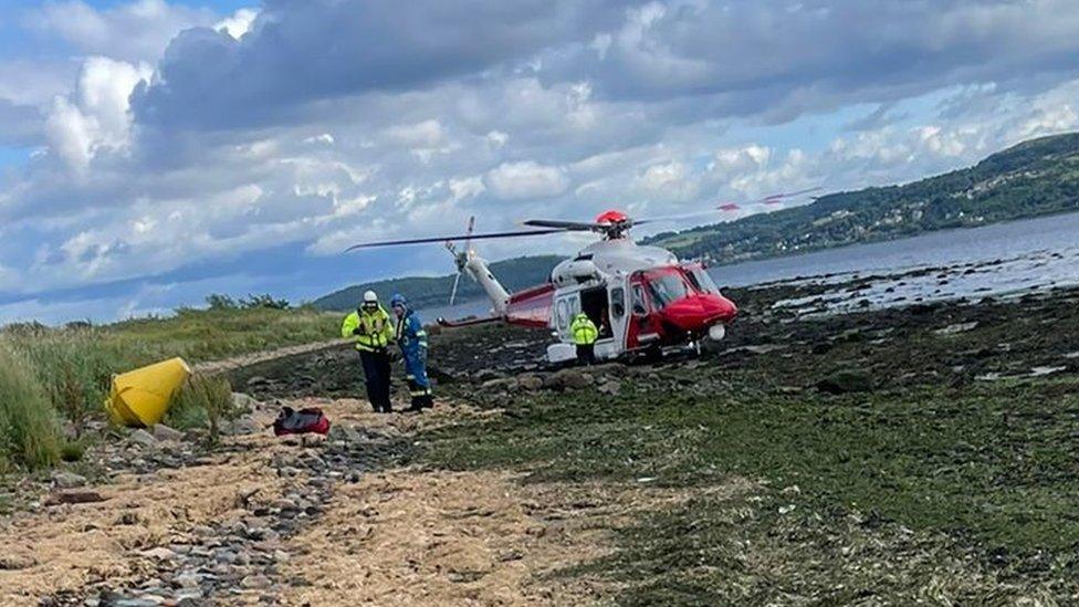 River Clyde rescue operation