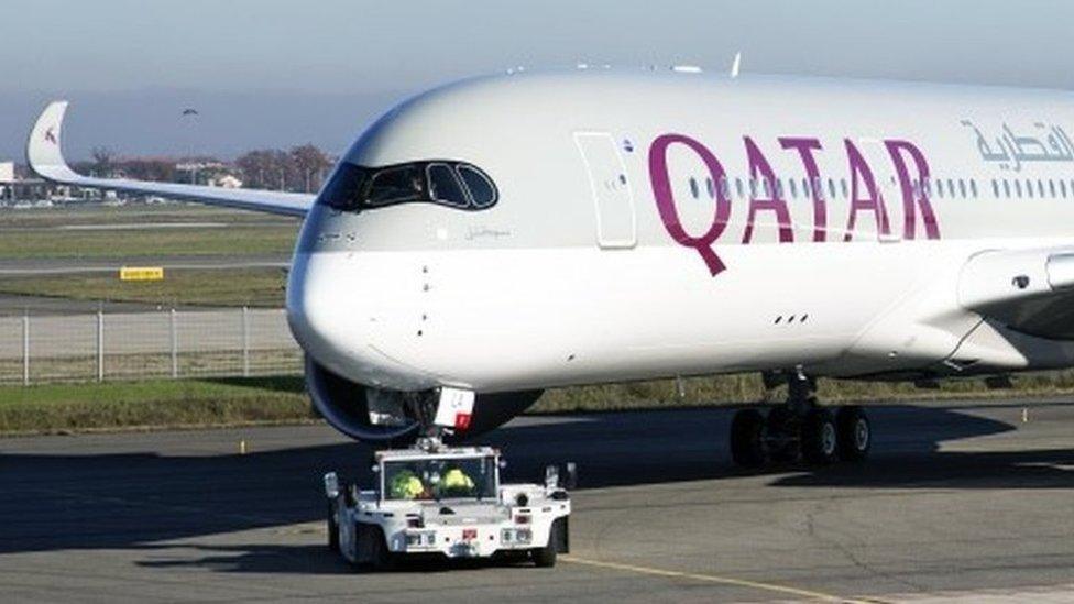 Qatar Airways aircraft