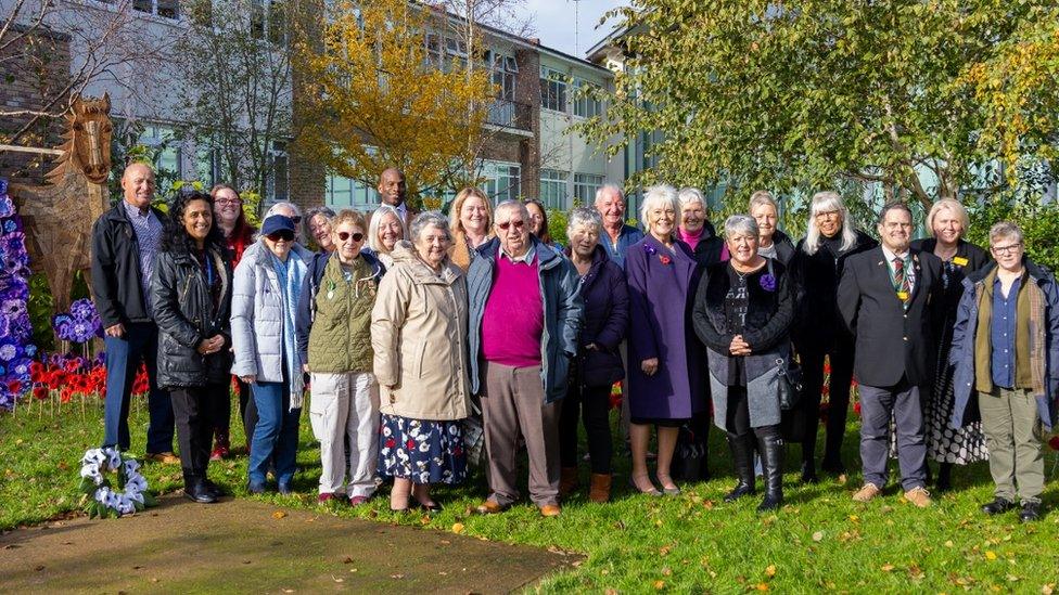 Volunteers at Royal Orthopaedic Hospital