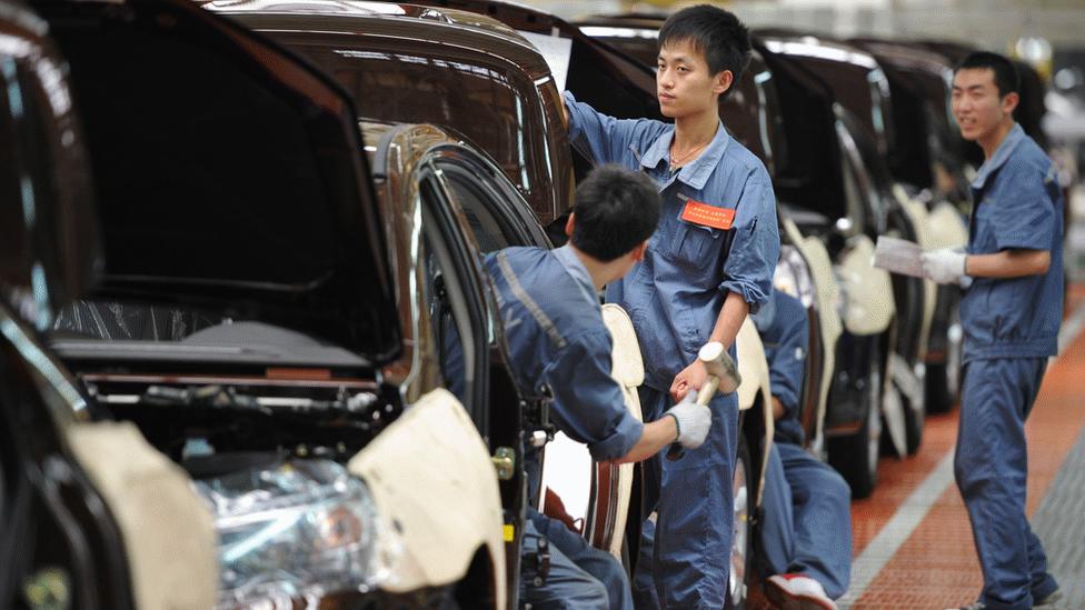 Geely production line