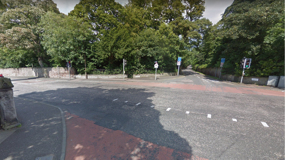 The collision took place at the junction of Mount Vernon Road with Gilmerton Road and Kingston Avenue