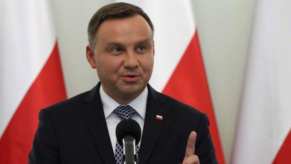 Andrzej Duda, 25 September 2017