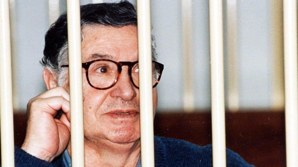 Salvatore "Toto" Riina on trial