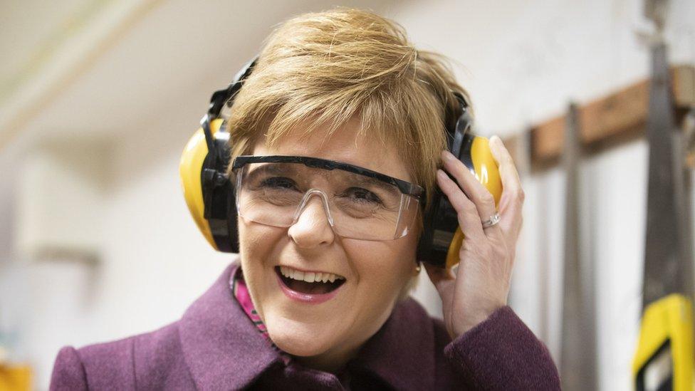 Scottish National Party leader Nicola Sturgeon stressed her party's priority was a second referendum on independence for Scotland