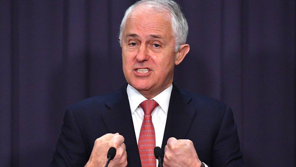 Australia Prime Minister Malcolm Turnbull