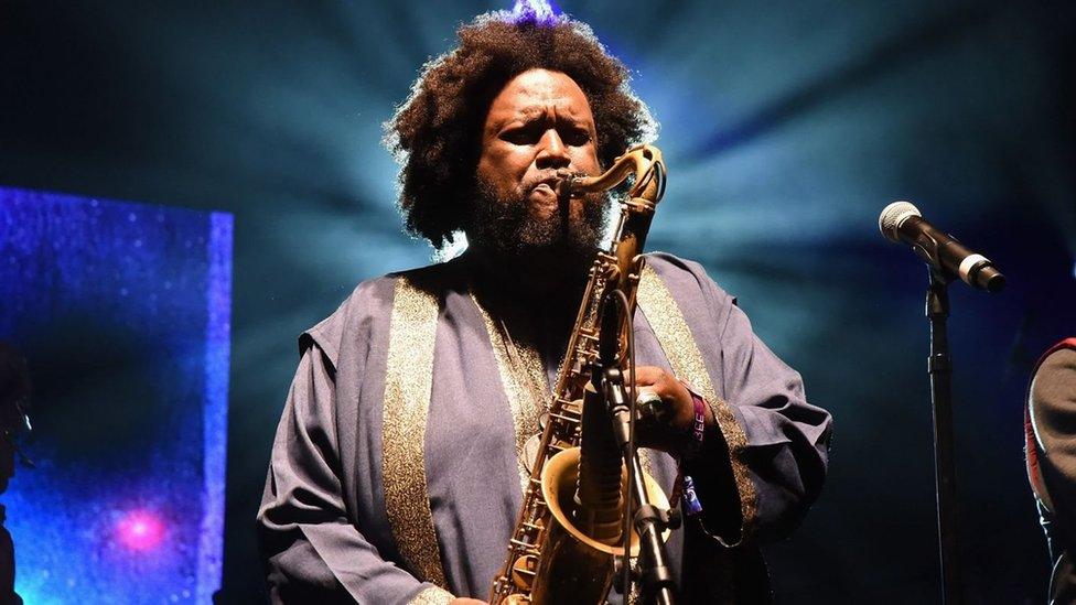 Kamasi Washington at the Coachella festival