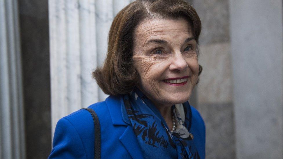 Dianne Feinstein, a Democrat