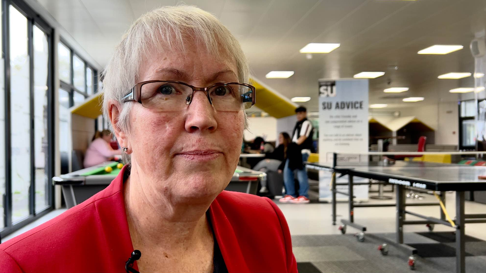 Prof Helen Langton, vice-chancellor and chief executive of the University of Suffolk