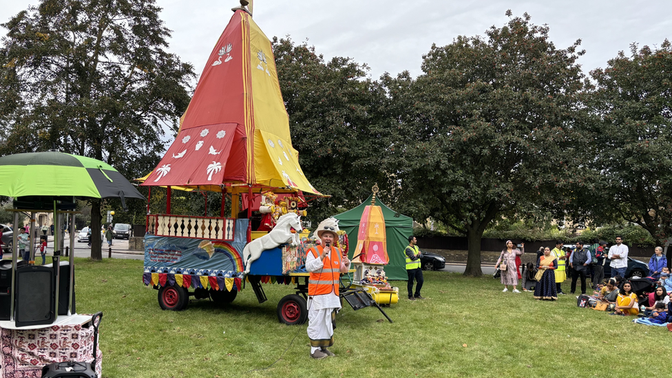 The Ratha Yatra festival in Cambridge