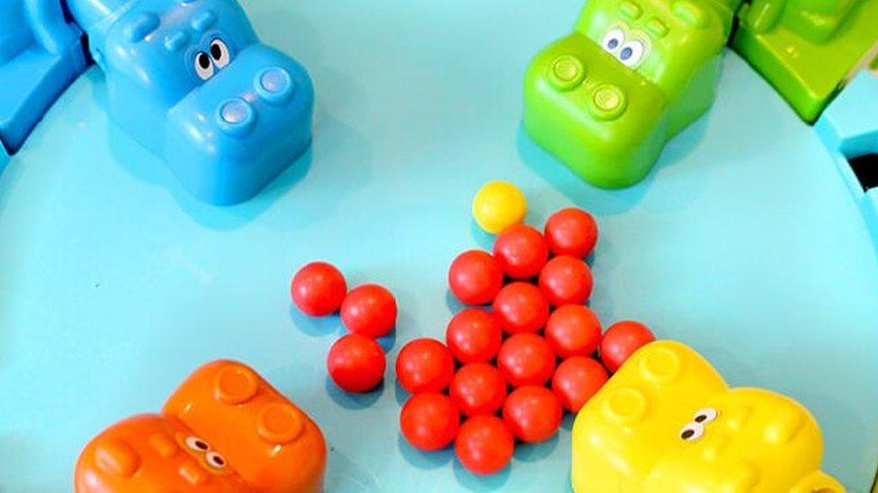 Image showing game Hungry Hungry Hippos