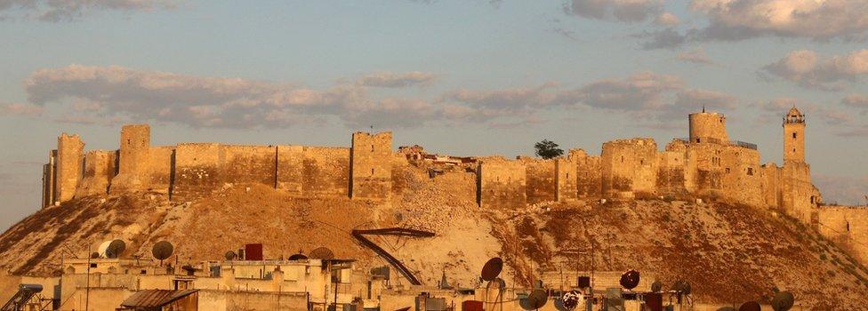 Aleppo citadel (5 July 2016)