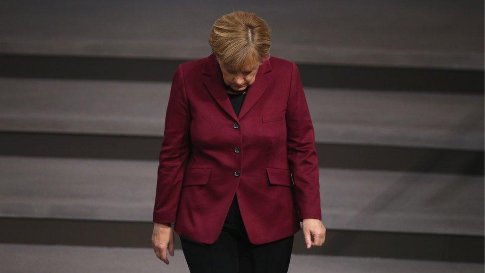 German Chancellor Angela Merkel