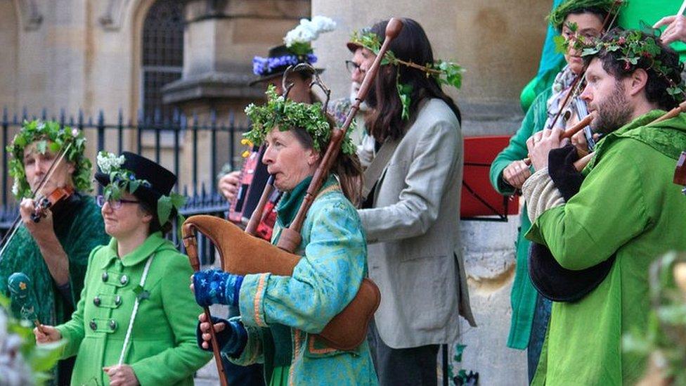 May Day performers