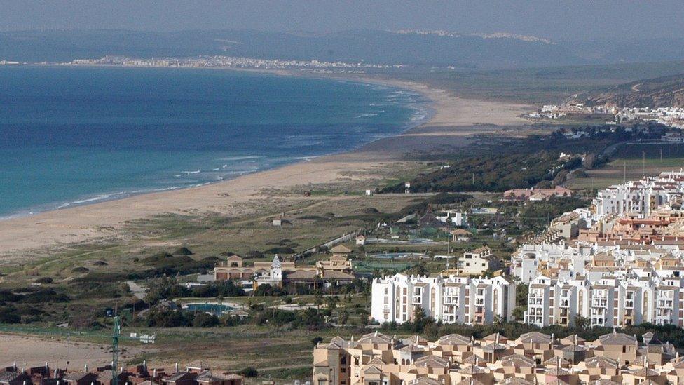 Beach at Zahara de los Atunes