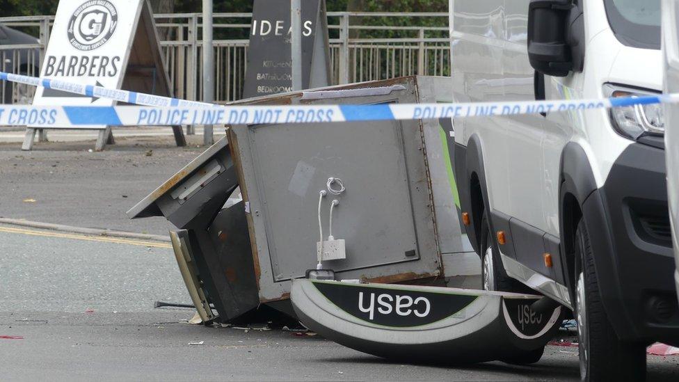 Cash machine in Attenborough Lane, Attenborough