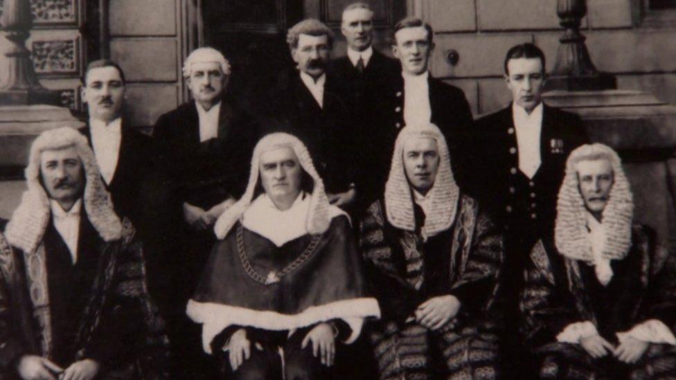 NI judiciary in 1921