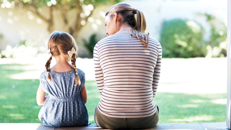 mother and daughter