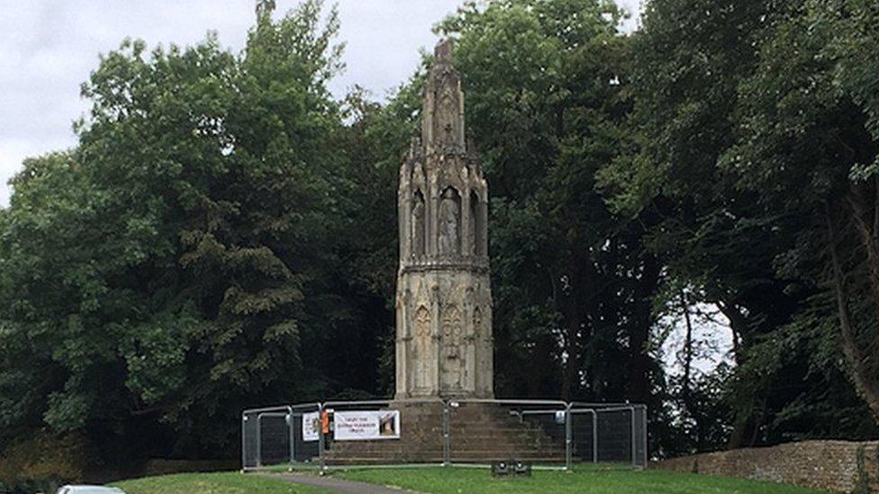 Northampton's Eleanor Cross.