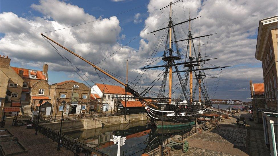 HMS Trincomalee, Hartlepool