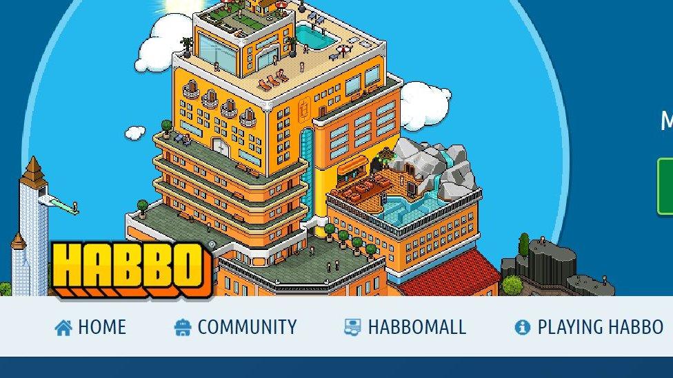 Habbo Hotel game