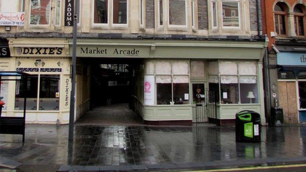 Newport's Market Arcade