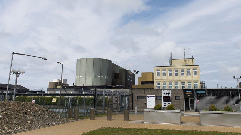 The original Wylfa plant, decommissioned in 2015