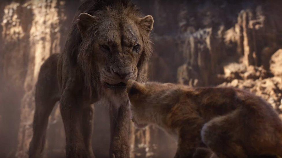 Scar shown in the new film trailer