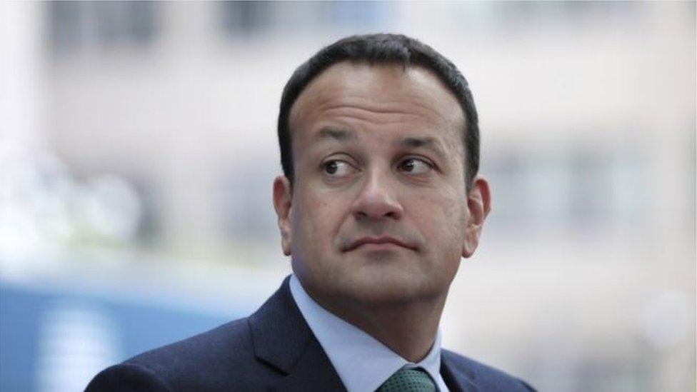 Irish Taoiseach (prime minister) Leo Varadkar