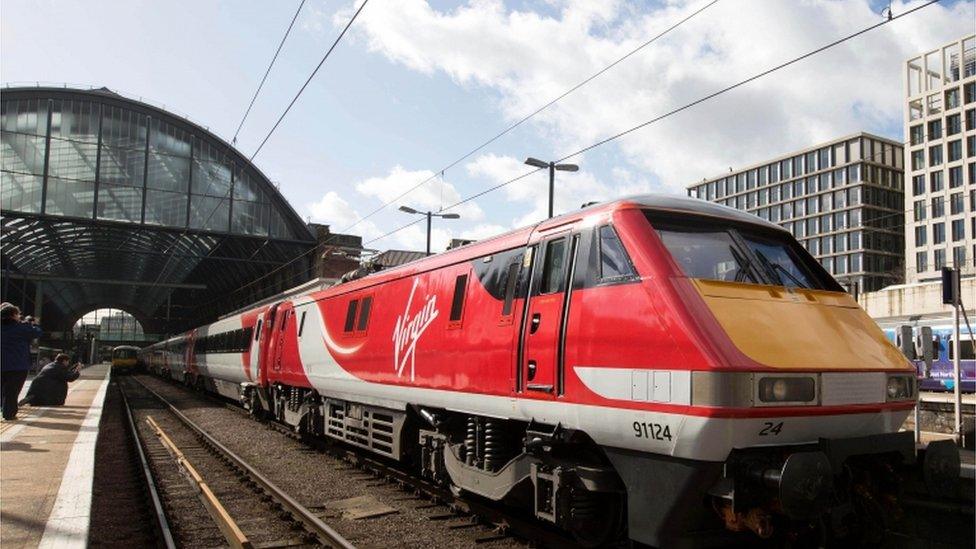 Virgin East Coast train