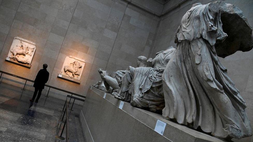 The Elgin Marbles in the British Museum