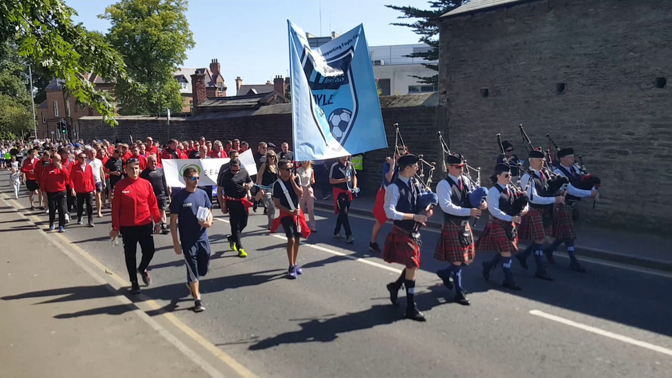 Foyle Cup Parade