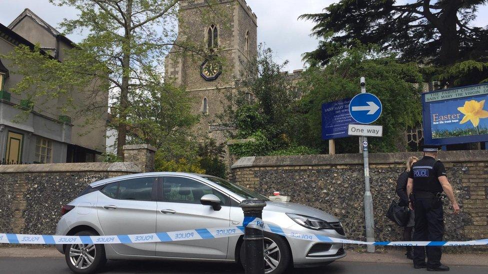 St Mary's Church in Diss