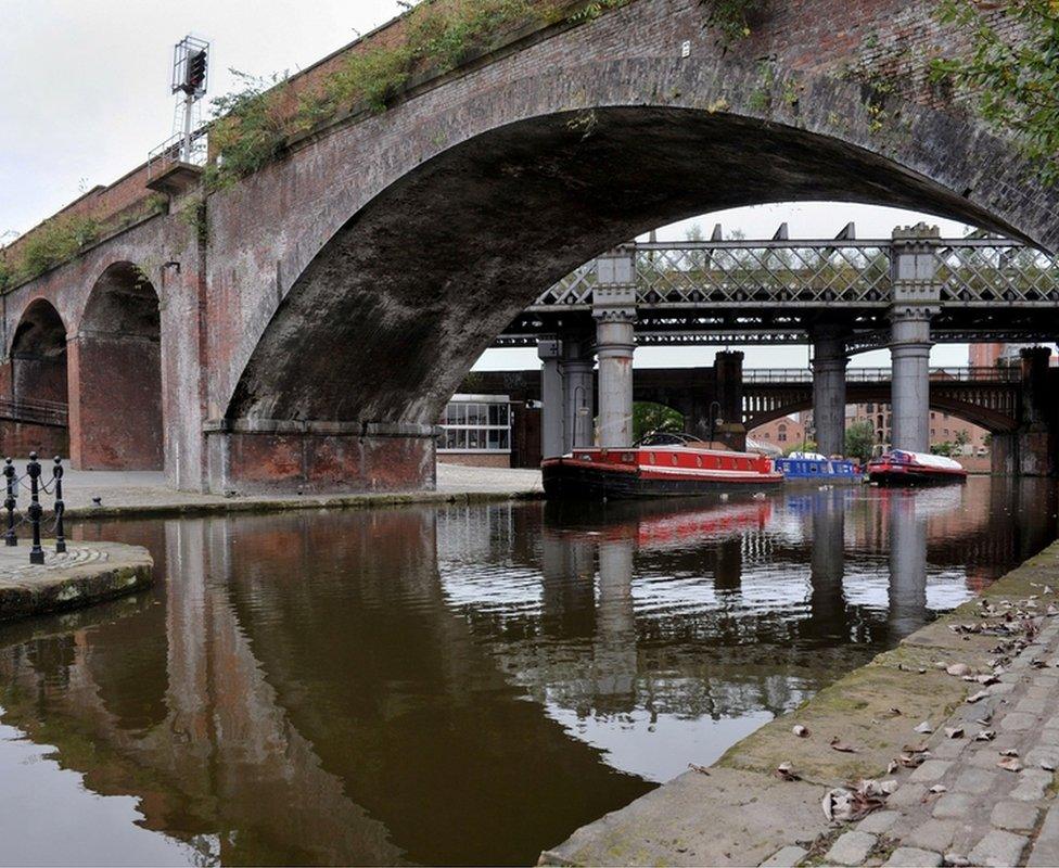 A canal in Manchester, not Mars