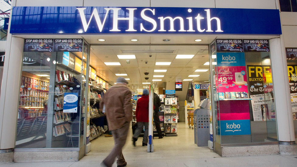 WH Smith store