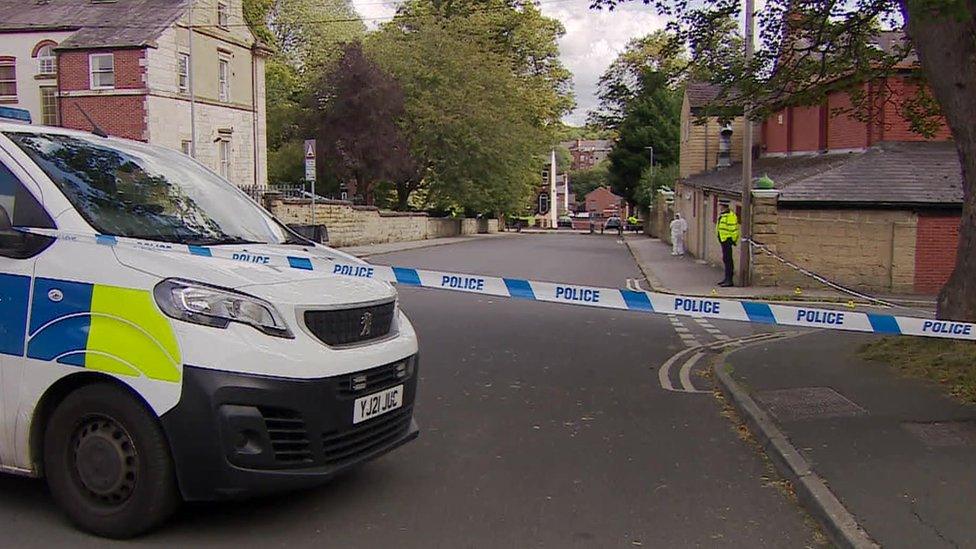 Police in Francis Street