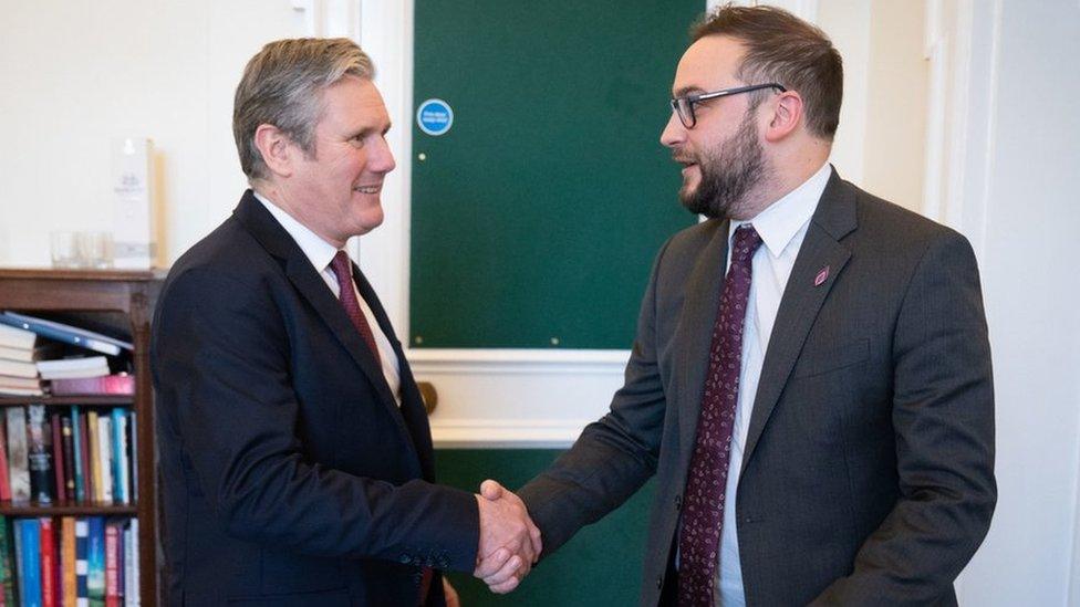 Sir Keir Starmer and Christian Wakeford